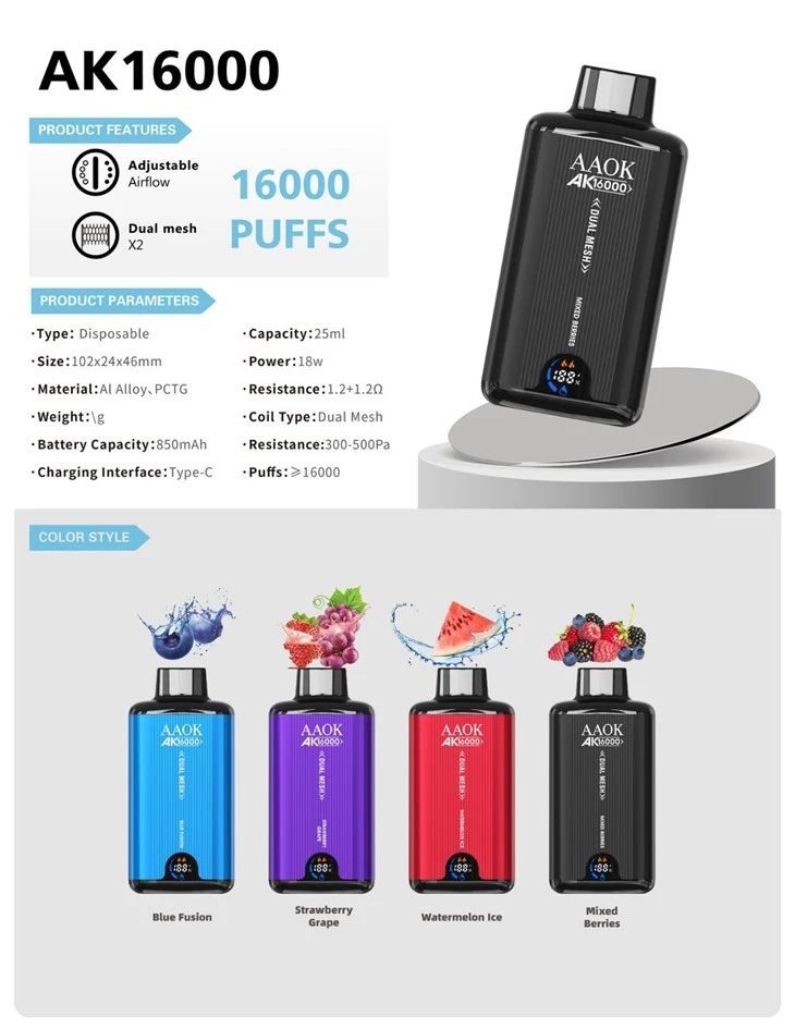 Aaok 16000 Puff Vape suppliers