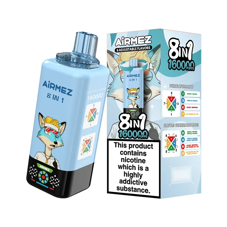 Airmez FOX 8 IN 1 160000 Puffs Vape