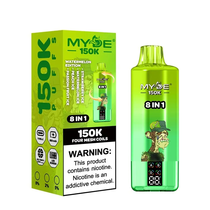 MYDE 8in1 150K Puffs Vape