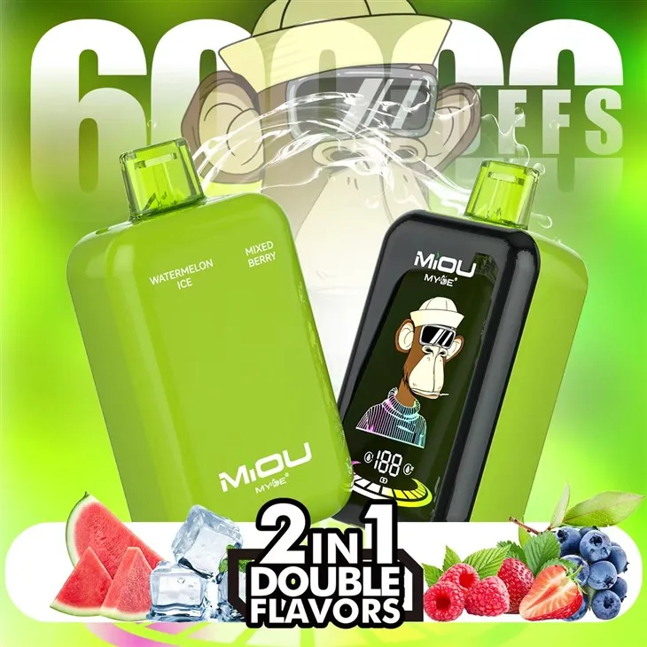 MYDE MIOU 60000puffs 2IN1 Puffs Vape