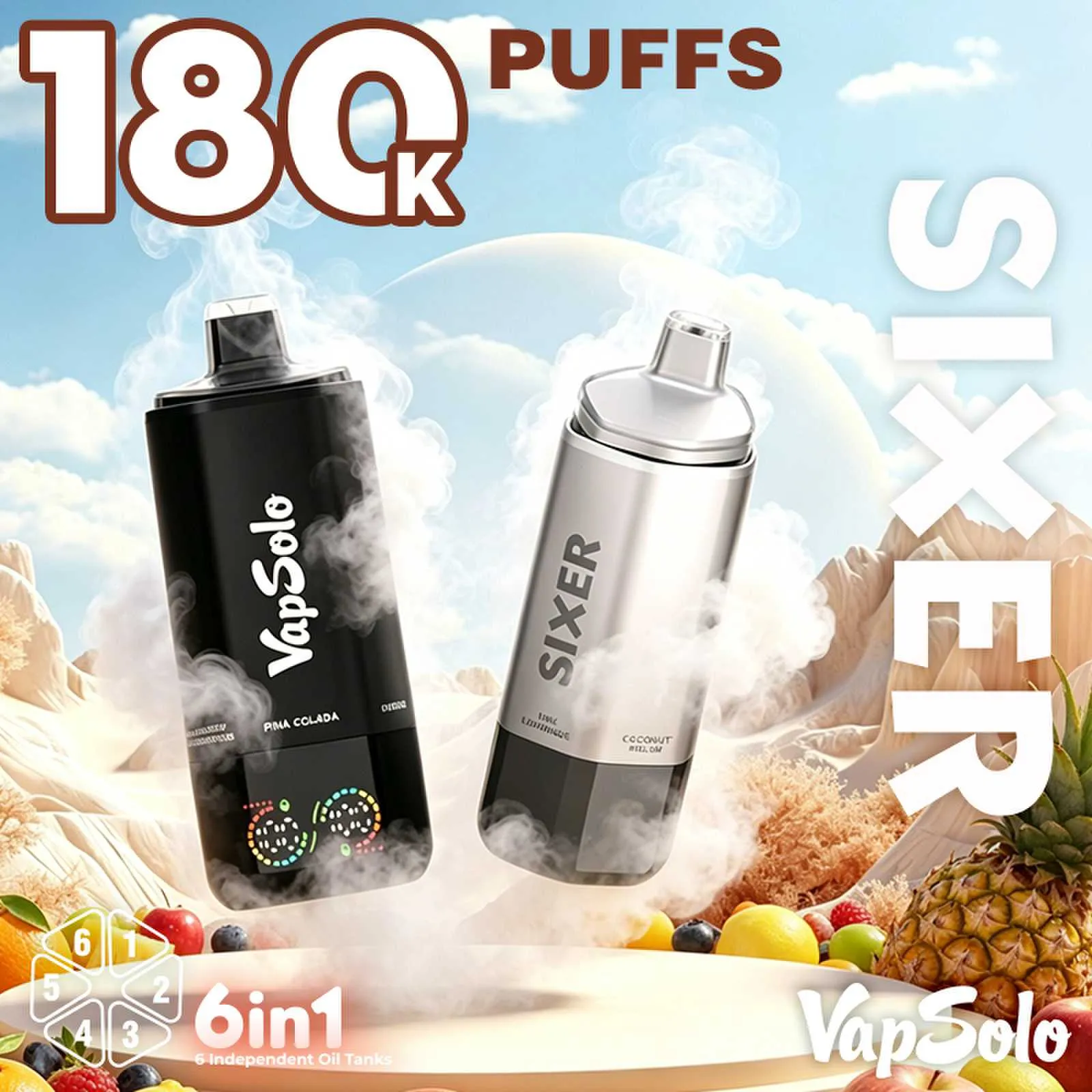 vapsolo SIXER 180K 51 vapsolo SIXER 180K 51