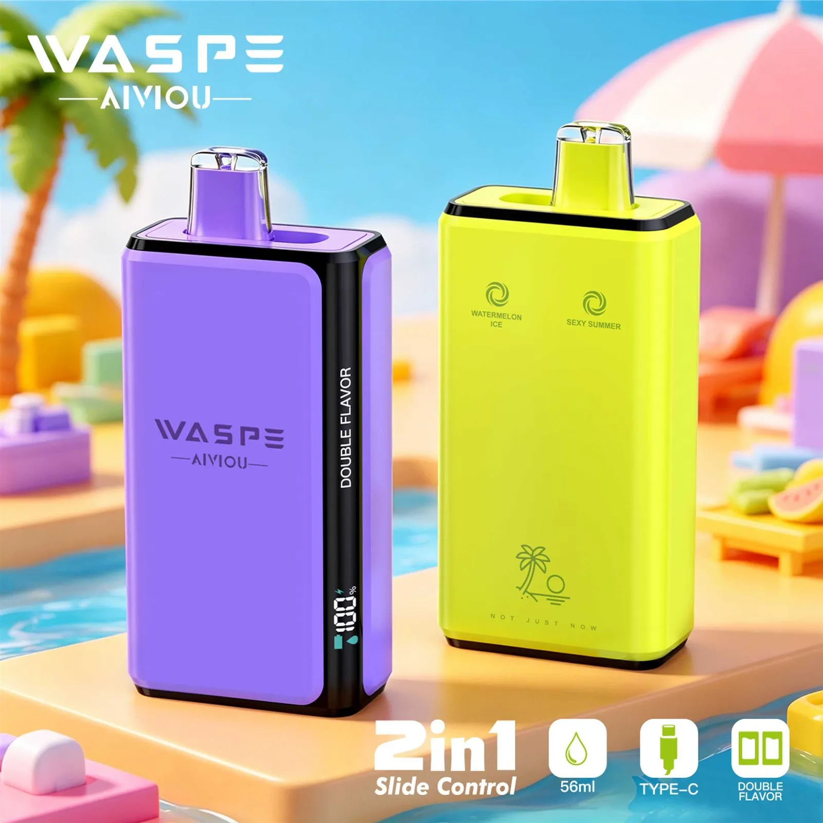 Waspe Double Flavor 100K pro 73 Waspe Double Flavor 100K pro 73