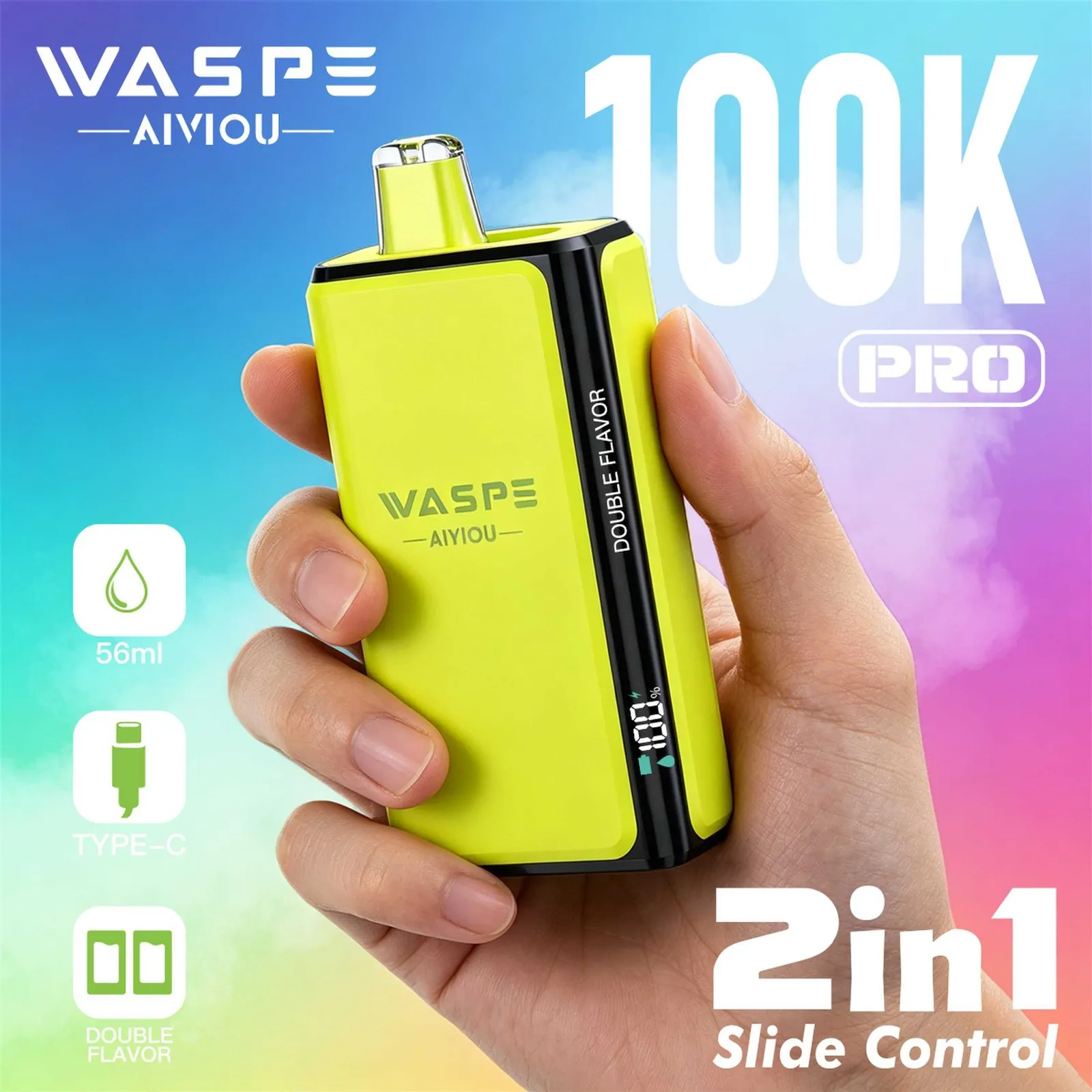 Waspe Double Flavor 100K pro 67 Waspe Double Flavor 100K pro 67